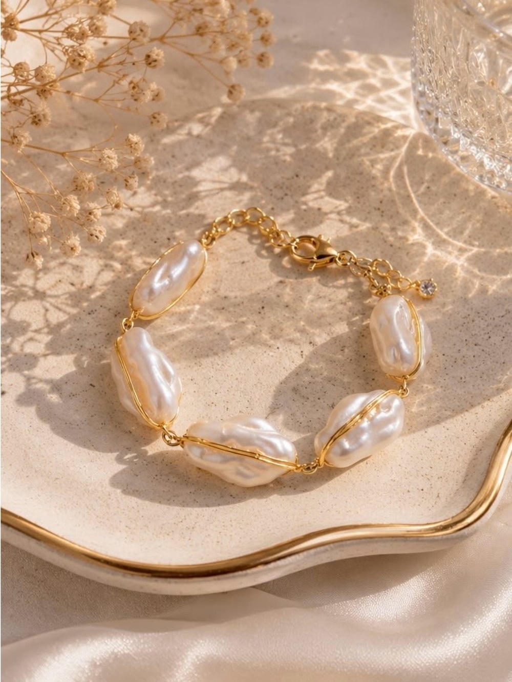 Celestial Sun&Moon Statement Necklace - Picture 3 of 4